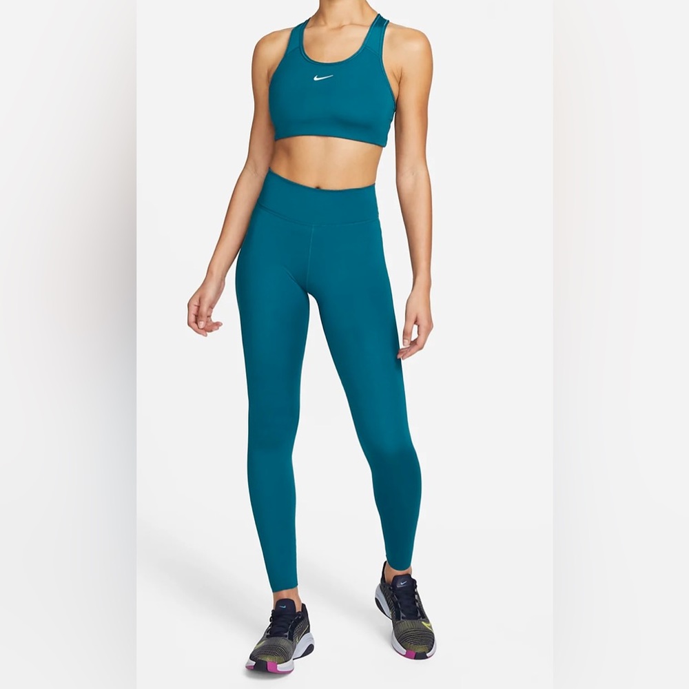 Nike One Luxe 7/8 Tight in Teal